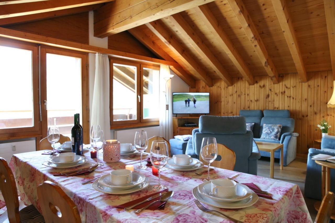 Monte Rosa Taesch, Apartments Mit Wellness Bereich מראה חיצוני תמונה