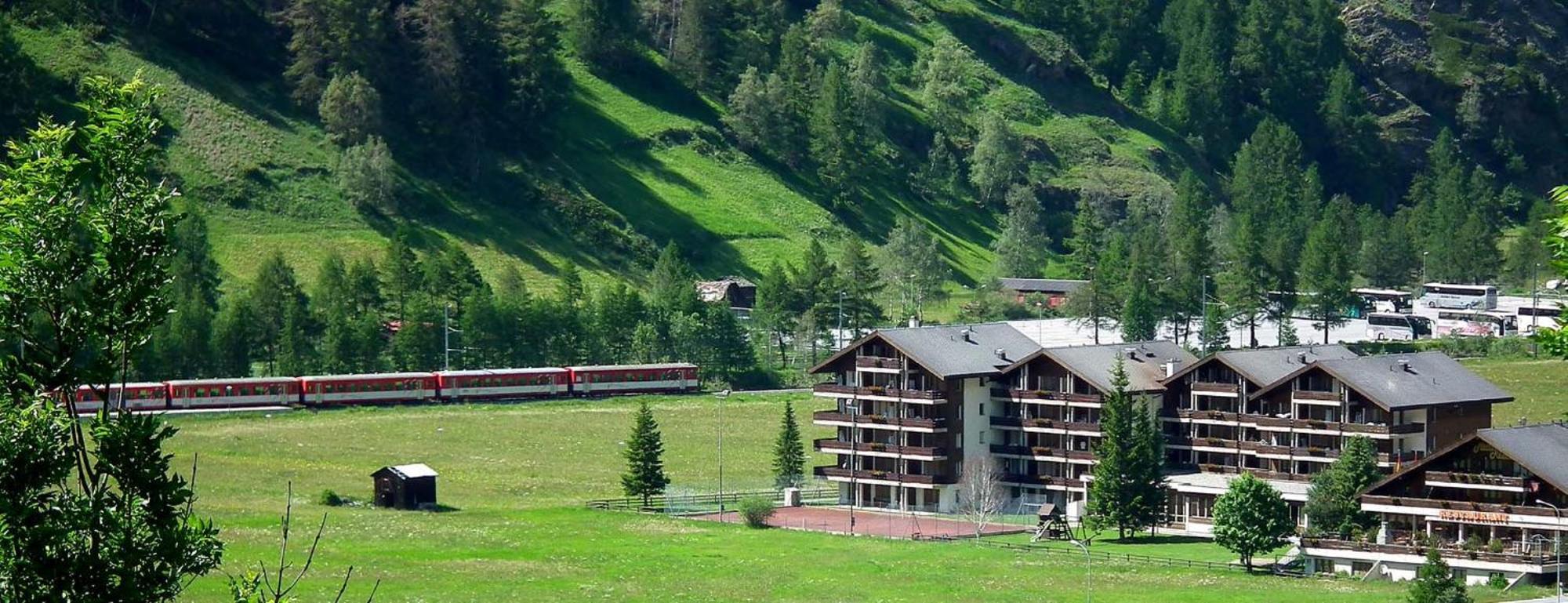 Monte Rosa Taesch, Apartments Mit Wellness Bereich מראה חיצוני תמונה
