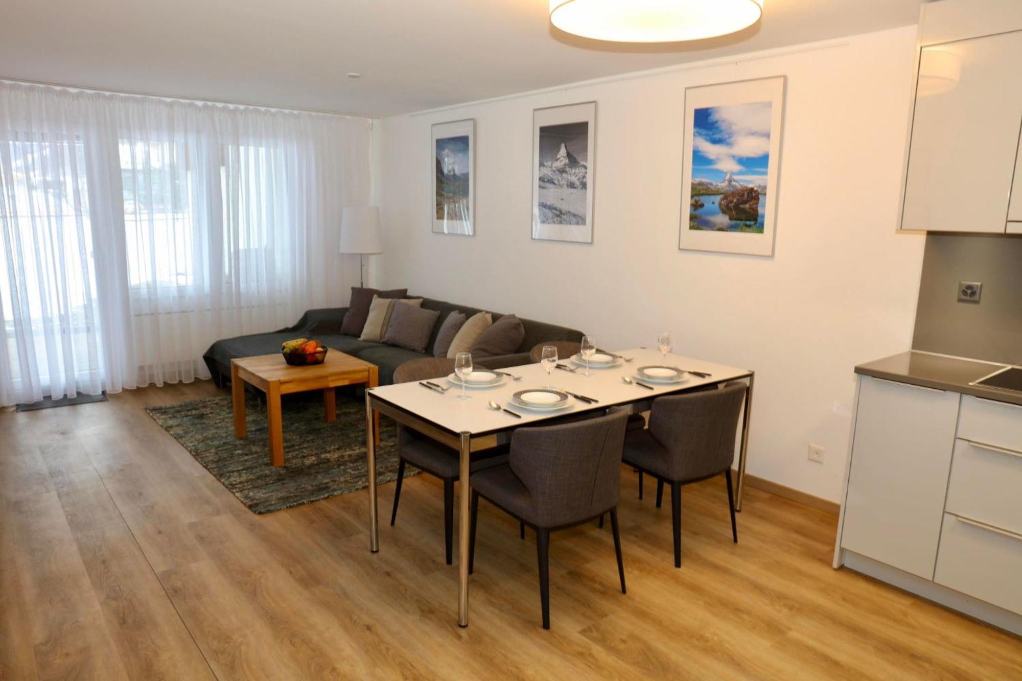 Monte Rosa Taesch, Apartments Mit Wellness Bereich חדר תמונה