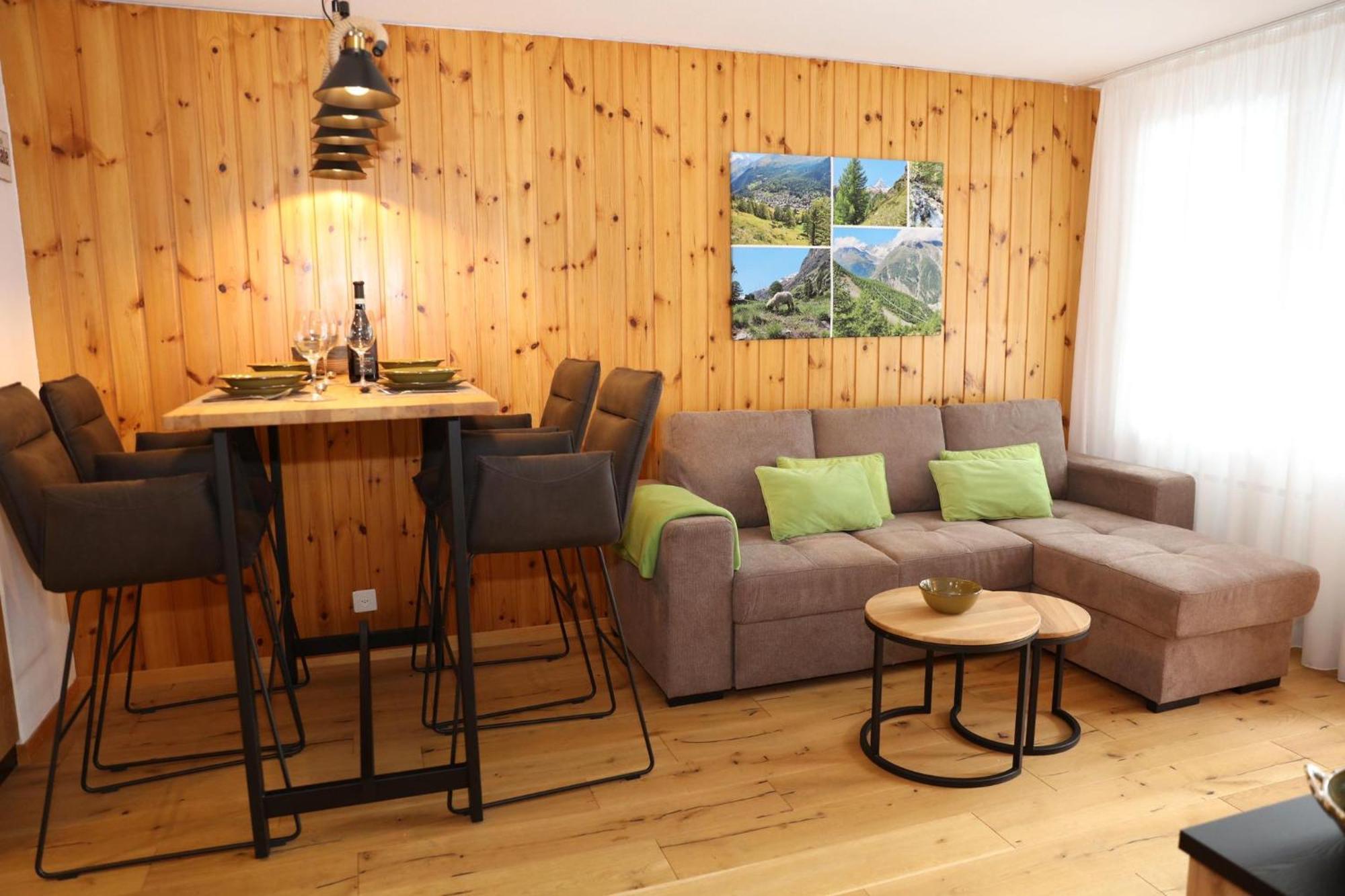 Monte Rosa Taesch, Apartments Mit Wellness Bereich חדר תמונה